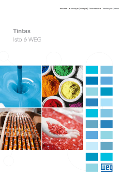 Cat&aacute;logo Isto &eacute; WEG Tintas