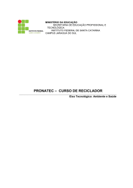 FIC PRONATEC Reciclador