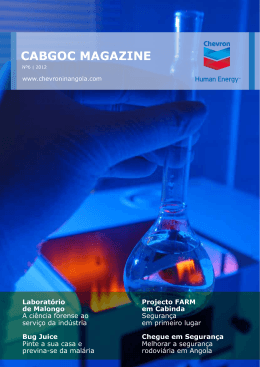 CABGOC Magazine 06 – Outubro 2012