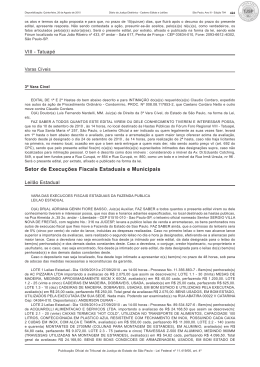 Setor de Execu&ccedil;&otilde;es Fiscais Estaduais e Municipais