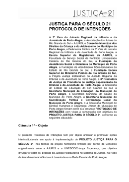 JUSTIÇA PARA O SÉCULO 21