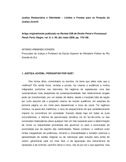 Justi&ccedil;a Restaurativa e Alteridade_Konzen