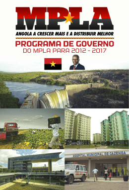 Programa de Governo MPLA 2012-2017