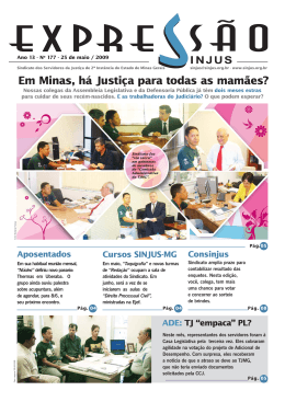 Em Minas, há Justiça para todas as mamães?