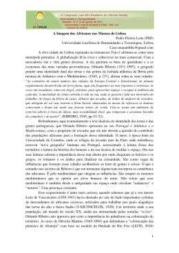 A Imagem dos Africanos nos Museus de Lisboa Pedro Pereira Leite