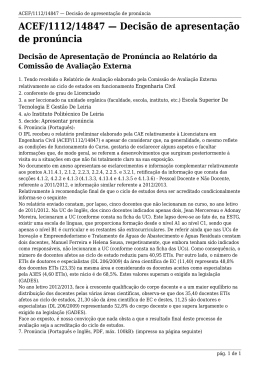 ACEF/1112/14847 Decis&atilde;o de apresenta&ccedil;&atilde;o de pron&uacute;ncia