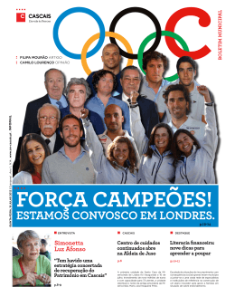 estamos convosco em londres. - C&acirc;mara Municipal de Cascais