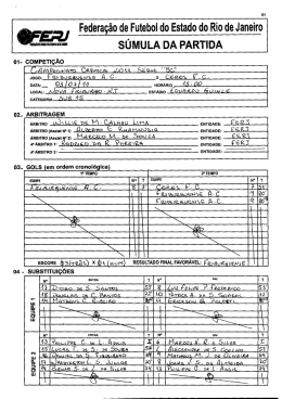 Federa&ccedil;&atilde;o de Futebol do Estado do Rio de Janeiro