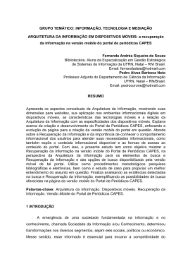 GRUPO TEM&Aacute;TICO: INFORMA&Ccedil;&Atilde;O, TECNOLOGIA E MEDIA&Ccedil;&Atilde;O