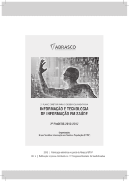 2&ordm; Plano Diretor de Desenvolvimento da Informa&ccedil;&atilde;o e