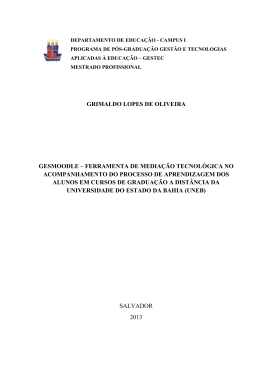 GRIMALDO LOPES DE OLIVEIRA GESMOODLE