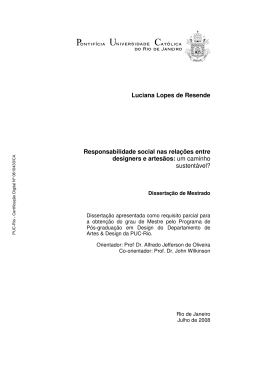 Luciana Lopes de Resende Responsabilidade social nas relações