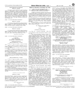 ISSN 1677-7069 - Portal da Justi&ccedil;a Eleitoral