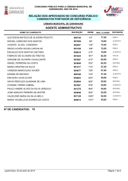 Resultado Deficientes