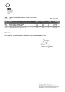 Tradu&ccedil;&atilde;o e Interpreta&ccedil;&atilde;o Portugu&ecirc;s/Chin&ecirc;s &ndash; Chin&ecirc;s/Portugu&ecirc;s