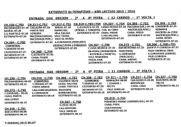 EXTERNA`LQ de PENAFIRME - ANO LECTIVO 2015 z 2016