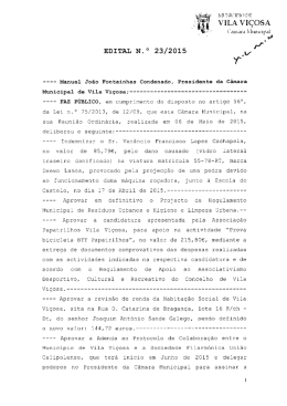 Edital n.º 23/2015
