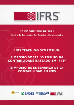 o ensino da contabilidade baseado em ifrs