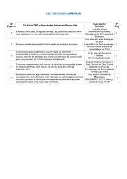 SECTOR AGRO-ALIMENTAR