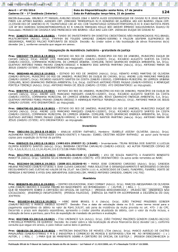 Ano 6 &ndash; n&ordm; 93/2014 Data de Disponibiliza&ccedil;&atilde;o: sexta