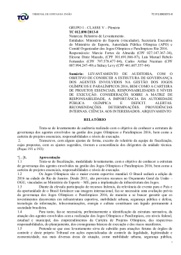 2596/2013 - Tribunal de Contas da Uni&atilde;o