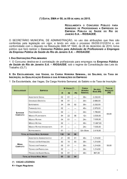 Edital com retifica&ccedil;&atilde;o