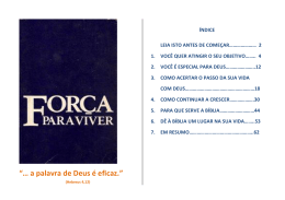 For&ccedil;a para viver