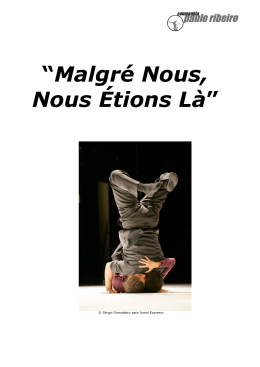 “Malgré Nous, Nous Étions Là”