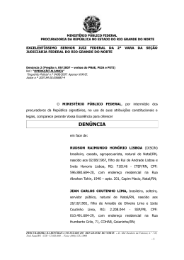 Den&uacute;ncia 2 (Ap XXXVII) - Procuradoria da Rep&uacute;blica no Rio Grande