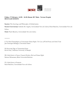 The Sociology and Philosophy of