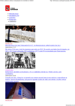 &Aacute;rbitros admitem conhecer manipula&ccedil;&otilde;es de