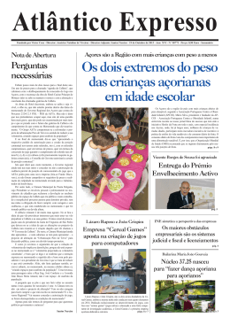 Jornal “Atlântico Expresso” - APP – Associação Portuguesa de