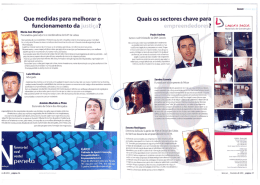 Quais os sectores chave para empreendedores?