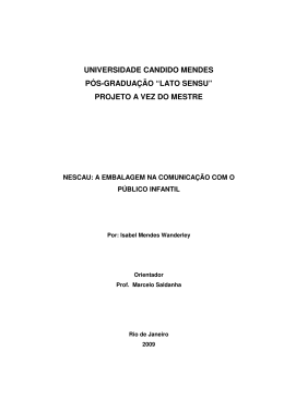 projeto a vez do mestre