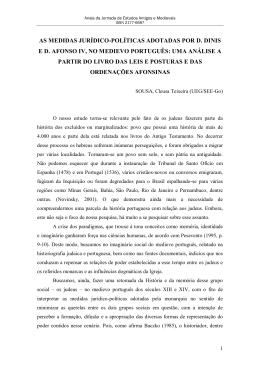 as medidas jur&iacute;dico-pol&iacute;ticas adotadas por d. dinis e d. afonso iv, no