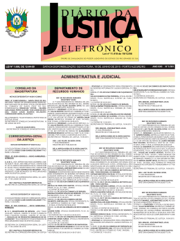 Administrativa e Judicial