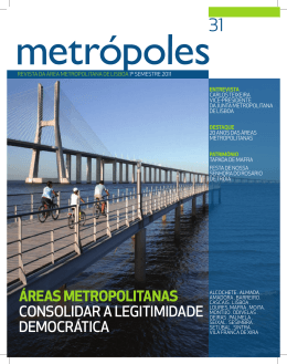&aacute;reas metropolitanas consolidar a legitimidade democr&aacute;tica