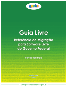 Referência de Migração para Software Livre do Governo Federal