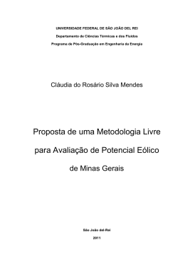 Proposta de Uma Metodologia Livre para Avalia&ccedil;&atilde;o do