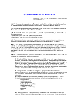 Lei Complementar n&ordm; 213 de 04/12/200