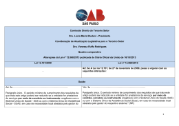 1 Comiss&atilde;o Direito do Terceiro Setor Dra. L&uacute;cia Maria Bludeni