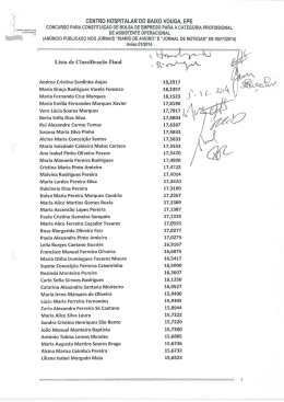 Documento1 - Centro Hospitalar Baixo Vouga