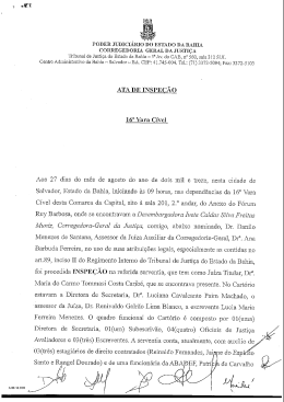 16ª Vara Cível - Tribunal de Justiça do Estado da Bahia