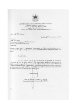 ministério do planejamento, orçamento e gestãu