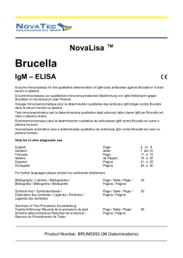 Brucella - Southern Cross Diagnostics