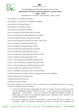 Direcção Regional de Educação de Lisboa e Vale do Tejo
