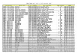 2&ordf; chamada