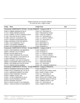 Campeonato CAMPEONATO OFICIAL