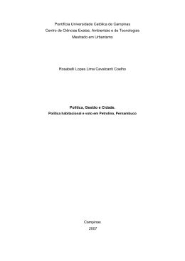 Disserta&ccedil;&atilde;o - Biblioteca Digital da PUC