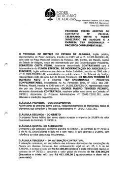 a a PODER, - Tribunal de Justiça do Estado de Alagoas